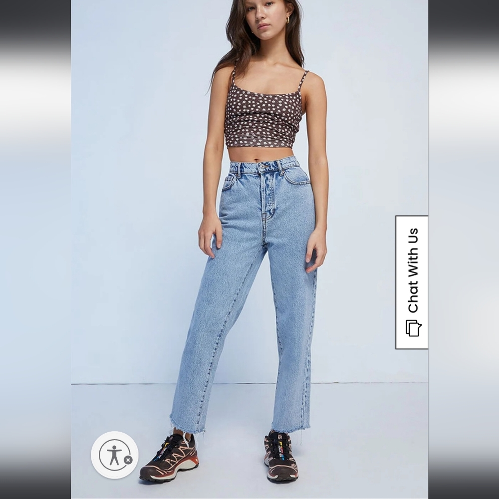 Pacsun high  rise  straight jeans